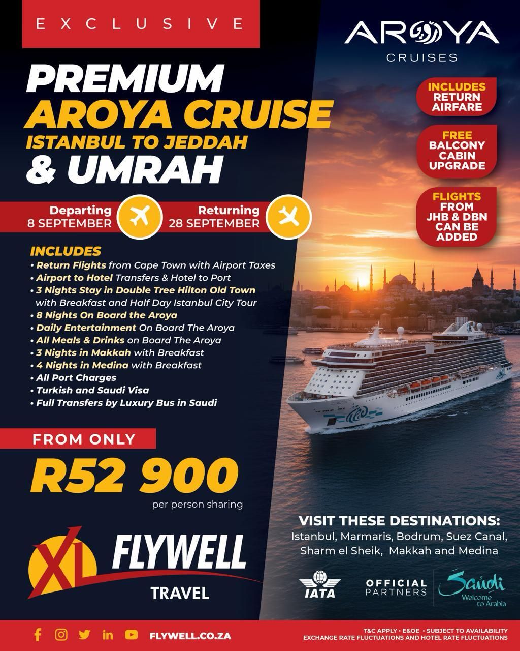 Aroya Cruise & Umrah